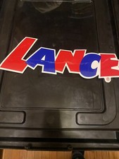 New Old Stock Lance Snacks Vending Machine Vinyl Decal FREE SHIPPING (304)
