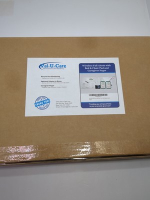    Wireless Fall Monitors With Bed, Chair, And Pager System New In Box Fall...
