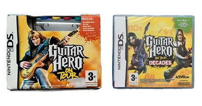 2 Jeux Guitar Hero On Tour + Decades / V.F Integrale Nintendo Ds Lite Activision - Photo 1/4