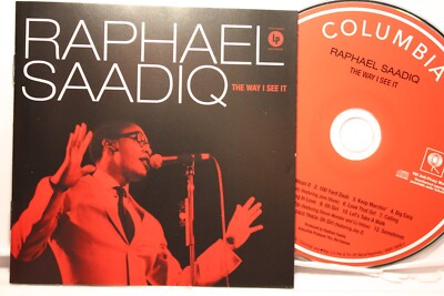 RAPHAEL SAADIQ ''THE WAY I SEE IT'' (CD 2008) Nice Soul Sound!! - VG & Ships Free