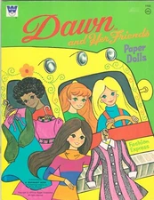 VINTAGE UNCUT 1972 DAWN FRIENDS FASHION PAPER DOLL HD LASR REPRODUCTION NO1 SEL 
