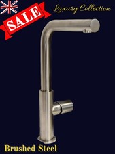 Luxury Kitchen Sink Tap - Brushed Stainless Steel