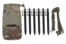 USGI OCP LiteFighter Stake Set ONLY  1 Man Tent US Military Waterproof Shelter