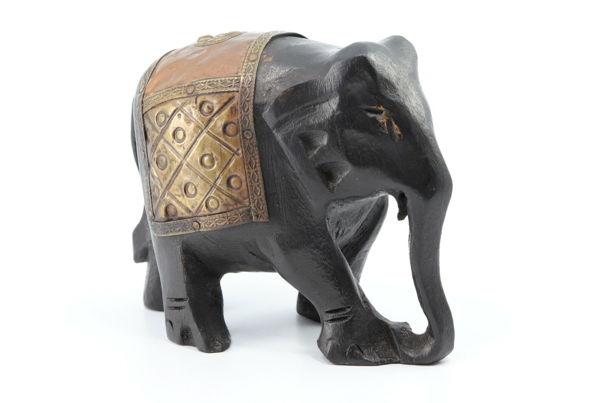 置物 Elephant Elephants Walking Figurine