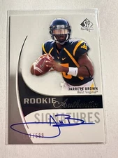 K109,495 - 2010 SP Authentic #165 Jarrett Brown Auto #/599 RC