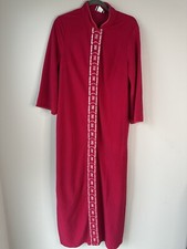 Vintage Penney  s Robe House Coat Misses Large Misses SNAP PINK w/Pockets J.C.