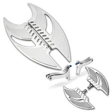 Chrome Floorboards for harley road king flhr Electra street Glide FLHX footboard