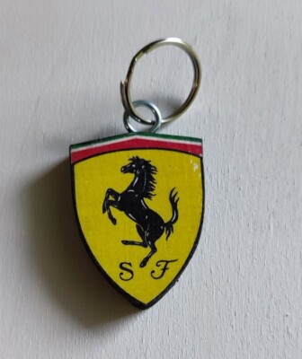 Portachiavi automobile in lega di zinco RCS