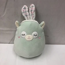Squishmallows Miley The Llama Easter Green Plush 8" Stuffed Animal Soft Toy