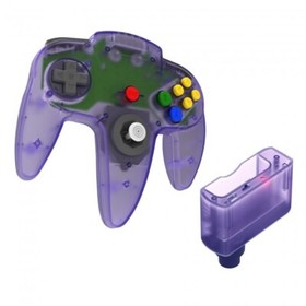 N64 Wireless 2.4 GHz controller for N64 Atomic Purple