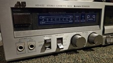 JVC KD-V22 Stereo Cassette Deck Dolby B C Soft Touch Mechanic For Parts