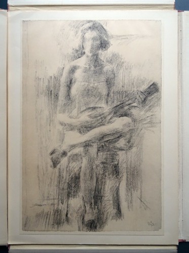 1974 Lebedev Drawings 12 reproductions Art Russian Soviet Book Album Giant Rare - Picture 4 of 12