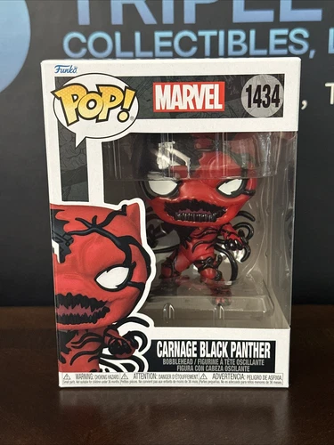 Funko Pop! Vinyl: Marvel - Carnage Black Panther #1434