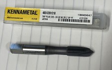1 NOS Kennametal Tap Plug 3/8-24 H3 Ni 3FLT SP MPN 4131226 spiral point 3 flute