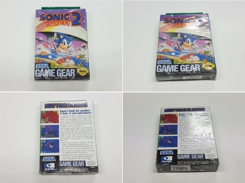 Sonic The Hedgehog 2 Sega Game Gear Brand New Sealed *Damage/Dented - Picture 7 of 10