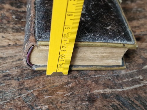 Ježiš jest mé všecko VIMBERK Bohême 1872 brûleur de pierre Česko livre de prière ancien - Photo 9/15