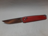 Cjh Herbertz Taschenmesser - Micarta - Rot - Neu & Ovp - 10000589