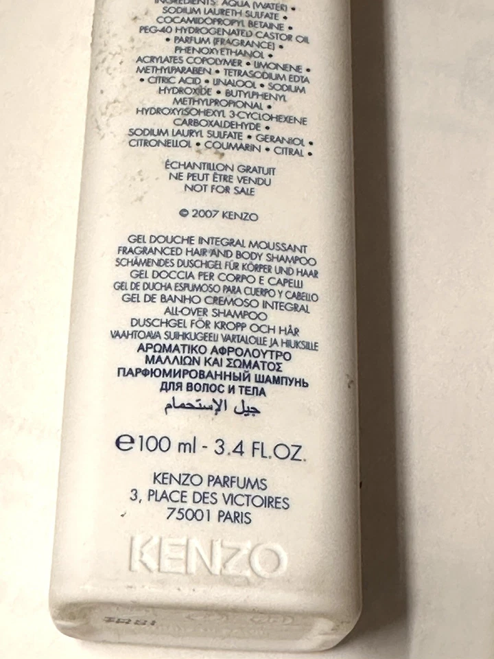 Gel corporal hidratante fresco L'eau Par Kenzo 3,4 OZ Foto 3 de 4