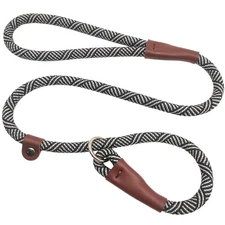 3 FT Slip Lead Dog Leash, 1/2 inch Rope Dog Walking and Training Short Lead, ...