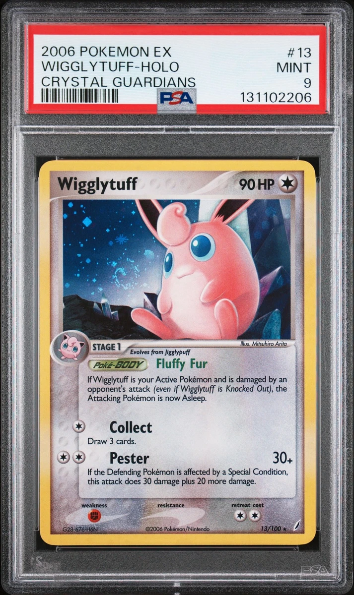 Pokémon TCG EX Crystal Guardians Holo Rare English Individual