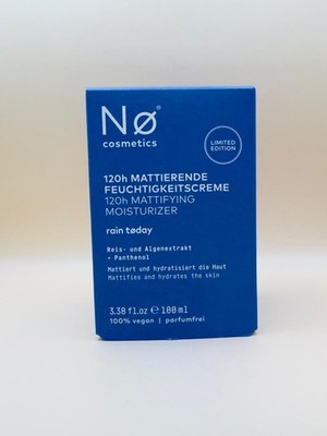 Nø Cosmetics 120h Mattierende Feuchtigkeitscreme Moisturizer rain tøday *NEU*
