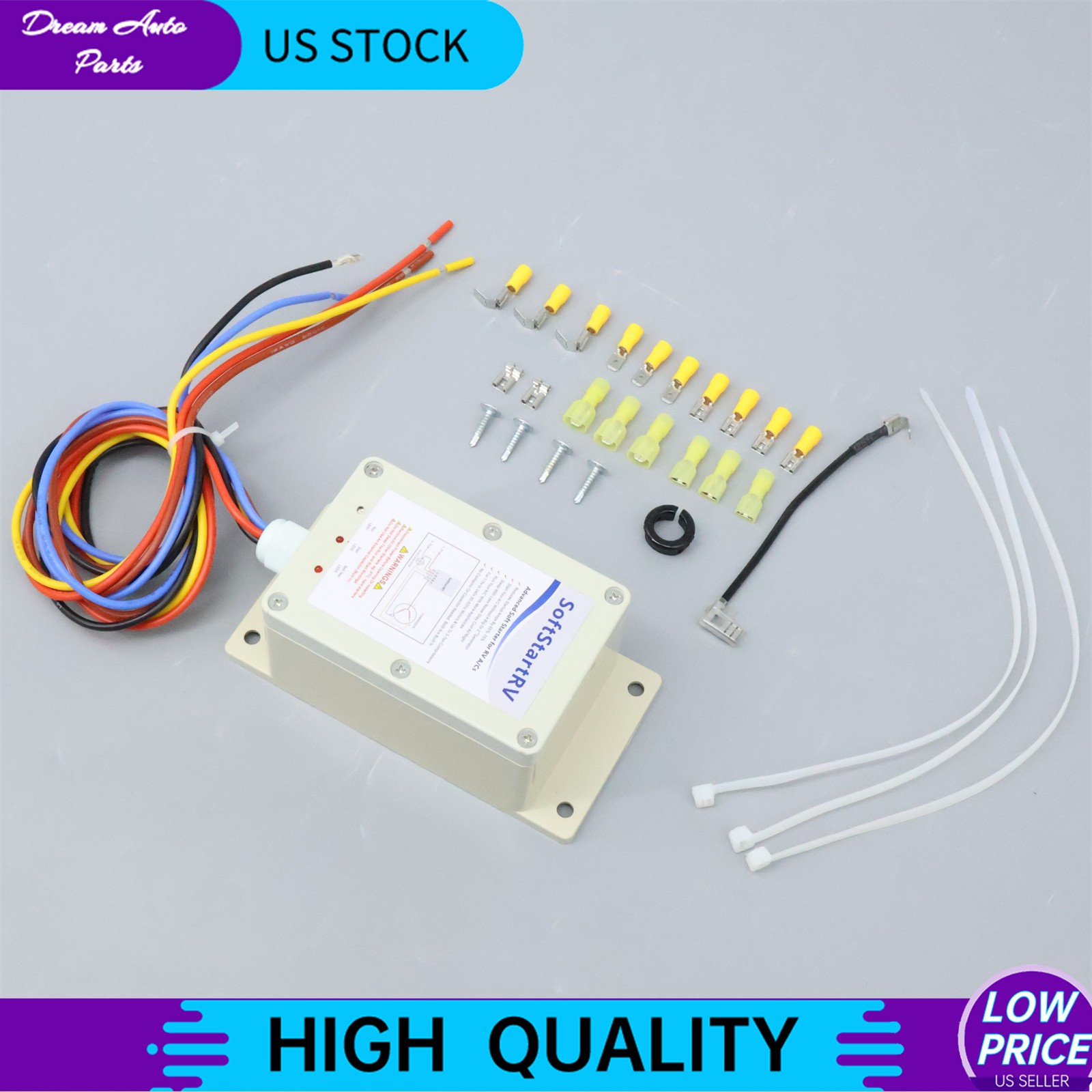 NEW Soft Start Kit Air Conditioner Setup RV A/C Starter Fits SSRV3T 110 Volts