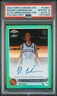2022 TOPPS CHROME OVERTIME ELITE AUTOS NAASIR CUNNINGHAM 34/75 PSA 10 AUTO 10