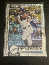 2026 Topps Series 1 Celebration Confetti Foil Teoscar Hernandez #251 Dodgers