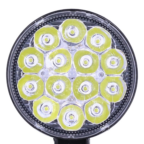 42W 14LED Work Light 6000K 3000LM Round Spotlights IP67 Waterproof Universal° - Picture 7 of 22