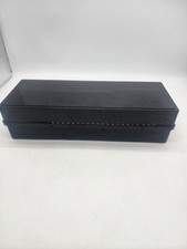 Vintage Radio Shack 15 Cassette Tape Plastic Storage Case Made In the USA