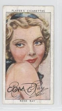 1938 Player's Film Stars Series 3 Tobacco Rene Ray #41 1i3