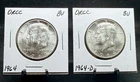 1964 & 1964-D 90% Silver Kennedy Half Dollars (Both BU Condition) Lot of 2!