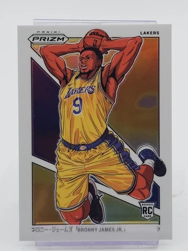 BRONNY JAMES JR 2024-25 PRIZM MANGA ROOKIE #3 Q1492