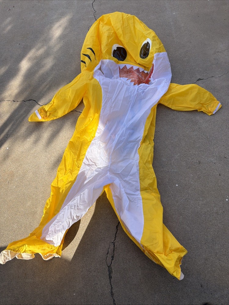 Inflatable Shark Costume for Adults Halloween Costumes Blow Up Shark Costume