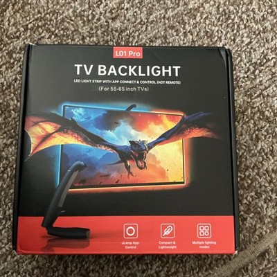 FFJ TV LED Backlight with Sensor, 14.7ft Cuttable RGB Lights That Change with TV