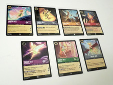 Disney Lorcana Theme Lot - Tinker Bell Theme Lot of 7 Cards