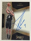 2016-17 Panini Select Tony Parker Signatures Autograph 53/99 Spurs Legend #40