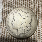 1883 Morgan Silver Dollar $1 Coin O Mintmark Circulated 0.9 Fine Silver US