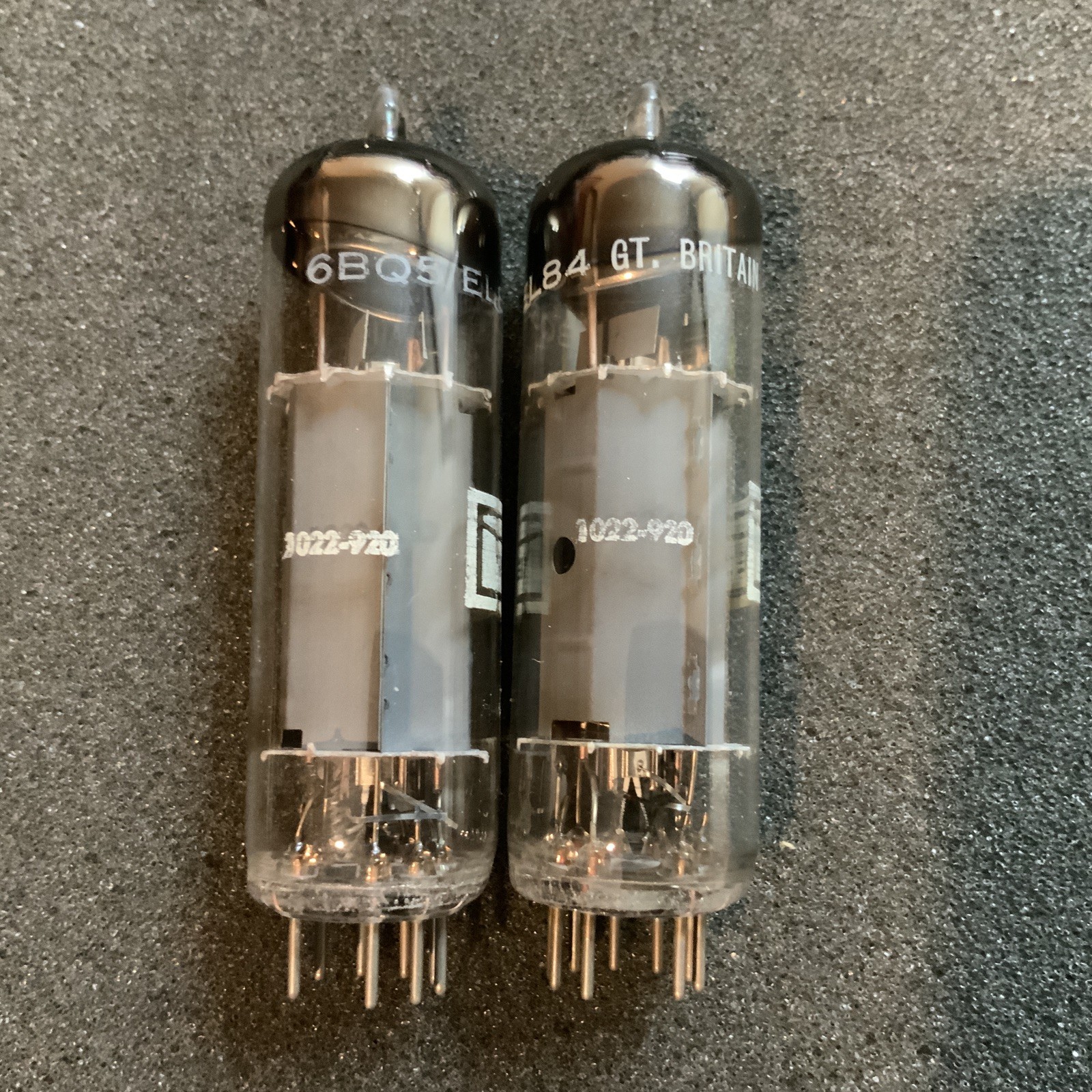 NOS Mullard EL84 6BQ5 Lab MATCHED Tubes Amplitrex Tested N709 E84L CV2975 NIB D