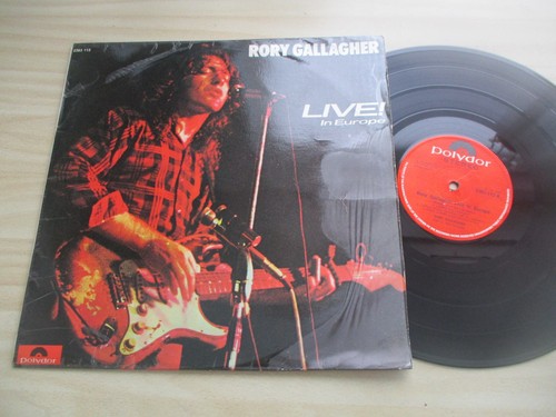 RORY GALLAGHER - LIVE ! In Europe - Rare SOUTH AFRICA release LP