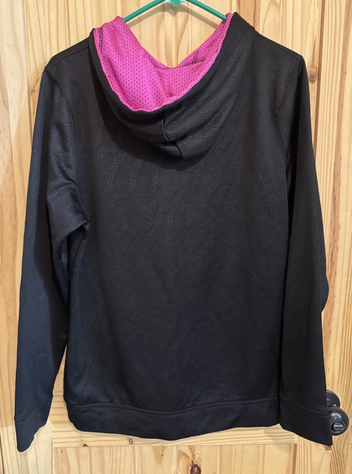 Sudadera con Capucha Deportiva Símbolo Rosa Batman Junior Juvenil Talla 2X D.C. Comics Foto 2 de 4