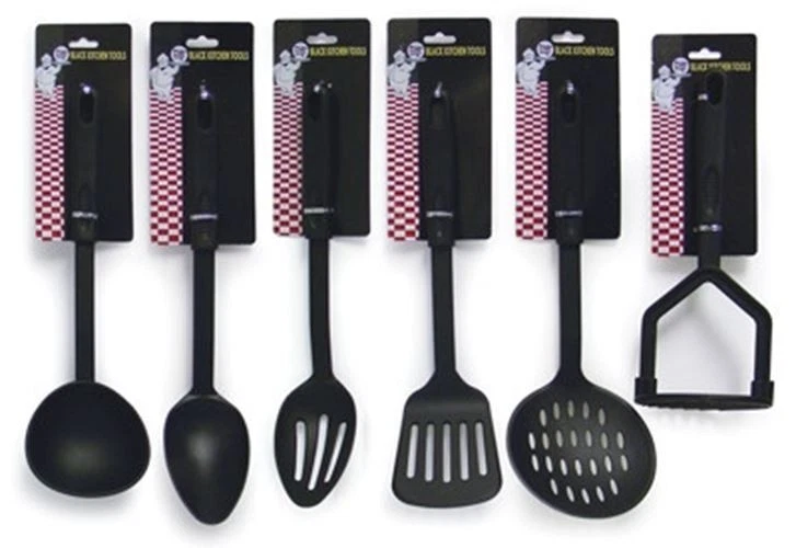 6-Piece Chef Nylon Kitchen Utensil Gift Set-High Heat
