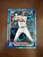 2024 Bowman Draft Sapphire #BDC-129 Nick Montgomery 1st Bowman