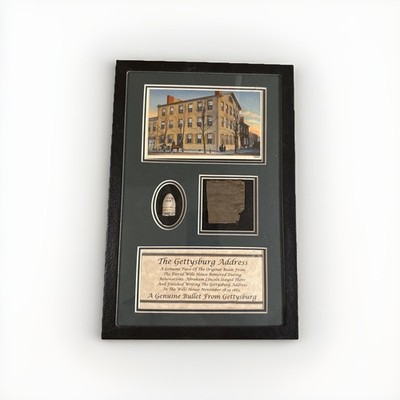 Gettysburg Address Lincoln Artifact from the David Wills House - Museum History