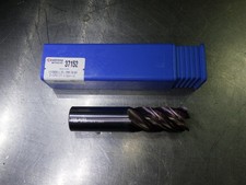 Kyocera 1" 5 Flute Carbide CR Endmill 1" Shank .03" R 37152 LOC3547 