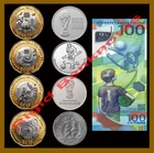 Mexico $20 200 Pesos + Russia 25 100 Ruble, 1986 2026 Coin FIFA World Cup Mint