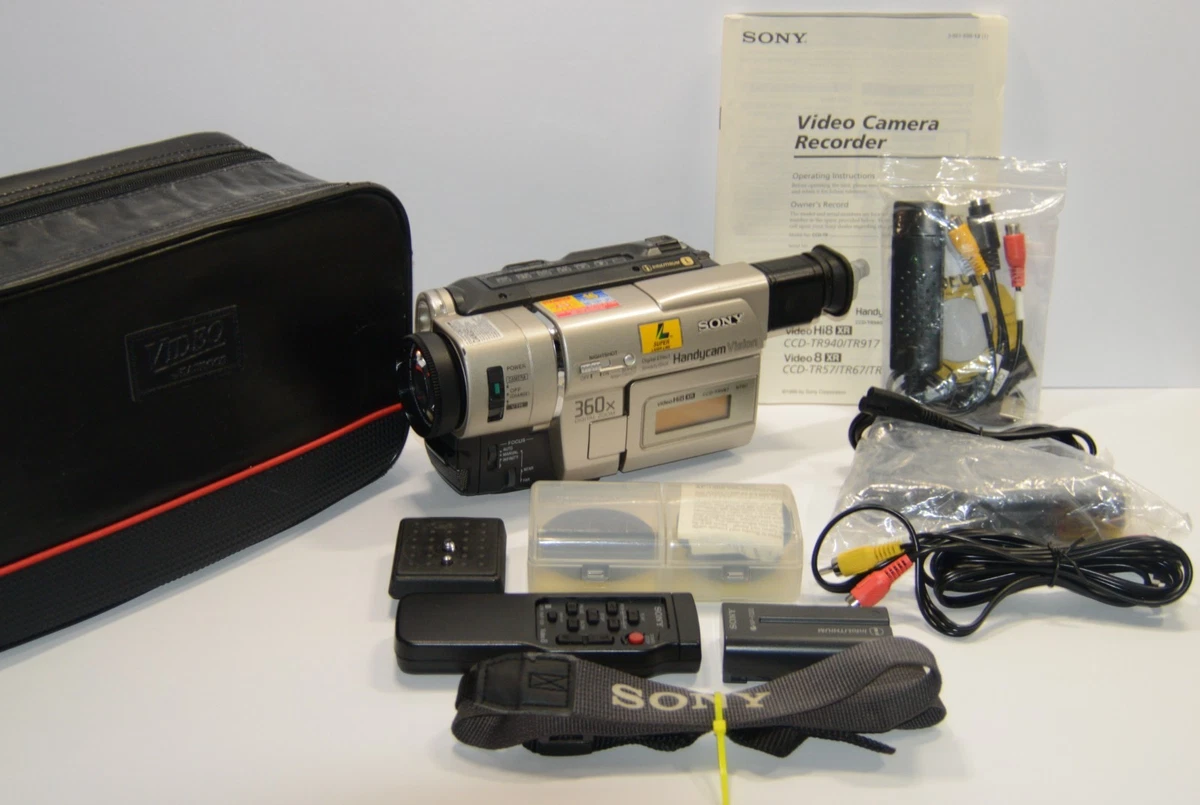 Preços baixos em Câmeras de Vídeo Sony Hi8 460x Zoom Digital | eBay