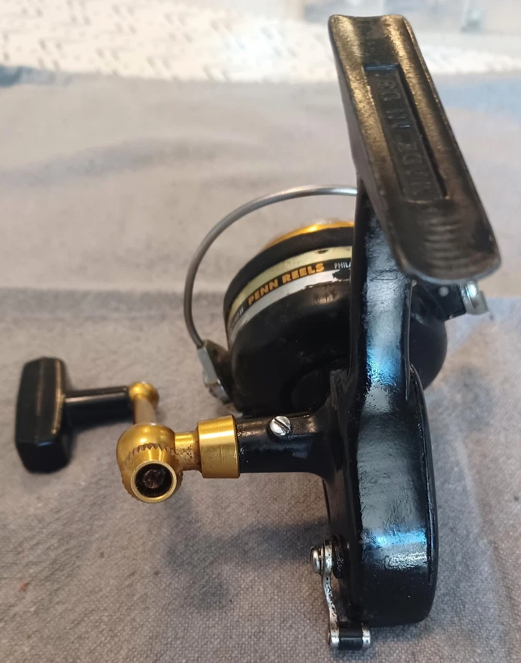 Used Working Penn USA 714Z Spinning Fishing Reel - Image 4 of 4
