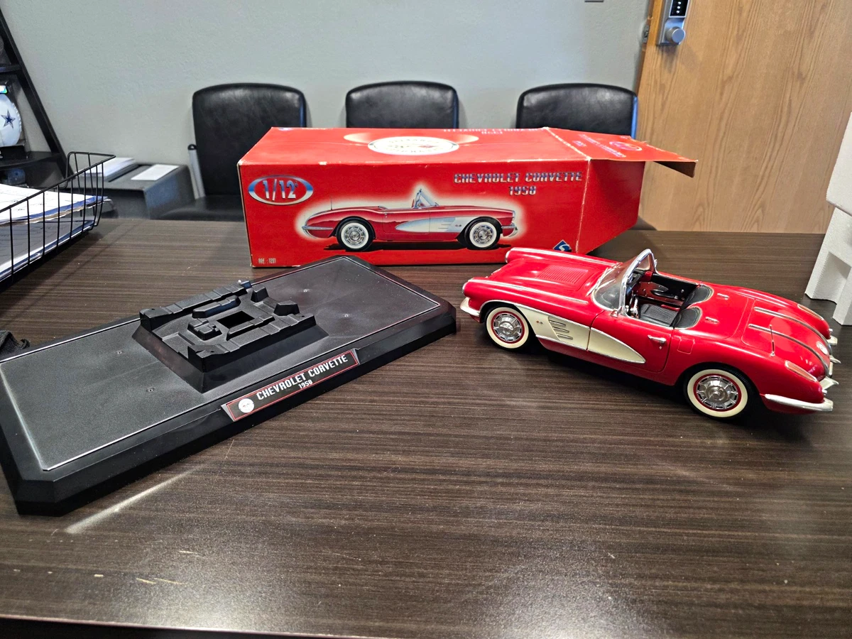 ソリド1/12コルベット1958ダイキャスト ソリド1/12コルベット1958ダイキャスト Solido Chevrolet 1:12 Diecast