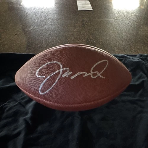 Joe Montana signed Wilson NFL Pro Official  Football.